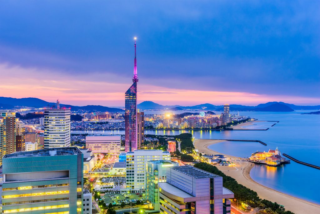 Fukuoka, Japan Skyline