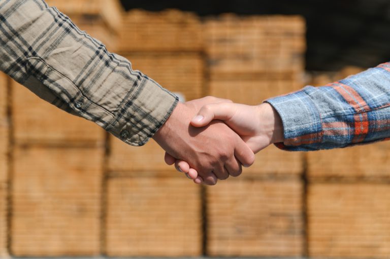 the concept of selling wood materials